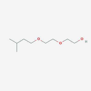 molecular formula C9H20O3 B14708485 2-(2-Isopentoxyethoxy)ethanol CAS No. 18912-82-8