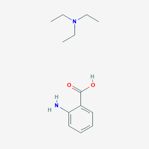 molecular formula C13H22N2O2 B14708493 2-aminobenzoic acid;N,N-diethylethanamine CAS No. 21188-76-1