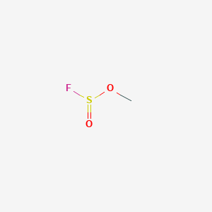 molecular formula CH3FO2S B14708510 Methyl sulfurofluoridoite CAS No. 22335-03-1