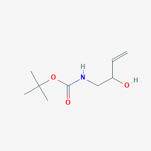 molecular formula C9H17NO3 B147087 Tert-butyl 2-hydroxy-3-butenylcarbamate CAS No. 134676-36-1
