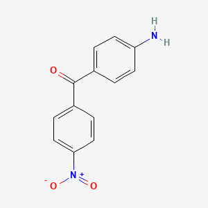 molecular formula C13H10N2O3 B14708738 (4-Aminophenyl)(4-nitrophenyl)methanone CAS No. 22020-57-1