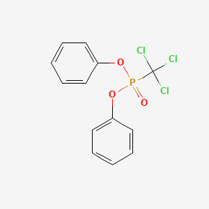 molecular formula C13H10Cl3O3P B14708750 Diphenyl (trichloromethyl)phosphonate CAS No. 23614-63-3