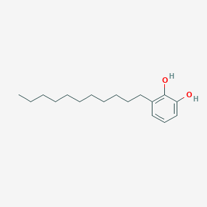 molecular formula C17H28O2 B14708840 3-Undecylbenzene-1,2-diol CAS No. 21704-31-4