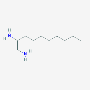 molecular formula C10H24N2 B14708879 1,2-Decanediamine CAS No. 13880-30-3