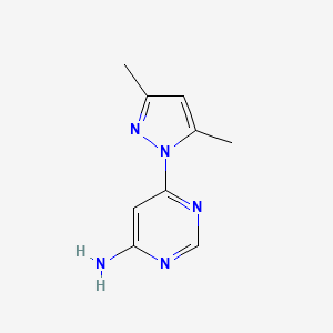 6-(3,5-dimethyl-1H-pyrazol-1-yl)pyrimidin-4-amine