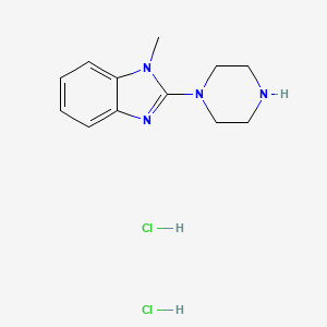 1-methyl-2-piperazin-1-yl-1H-benzimidazole dihydrochloride