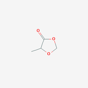 molecular formula C4H6O3 B14709095 5-Methyl-1,3-dioxolan-4-one 