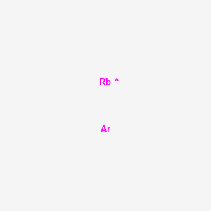 molecular formula ArRb B14709233 Argon;rubidium CAS No. 12446-48-9