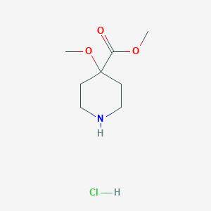 B1470938 Methyl 4-methoxypiperidine-4-carboxylate hydrochloride CAS No. 1190314-13-6