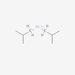 molecular formula C8H18Be B14709380 Bis(isobutyl)beryllium CAS No. 20841-12-7