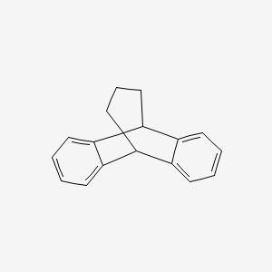 molecular formula C17H16 B14709389 9,10-Dihydro-9,10-propanoanthracene CAS No. 23417-02-9
