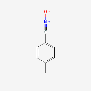 molecular formula C8H7NO B14709419 Benzonitrile, 4-methyl-, N-oxide CAS No. 13820-14-9