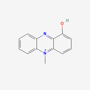 molecular formula C13H11N2O+ B14709480 1-Hydroxy-5-methylphenazin-5-ium CAS No. 15216-09-8