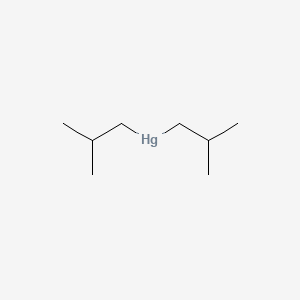 molecular formula C8H18Hg B14709562 Bis(isobutyl)mercury CAS No. 24470-76-6
