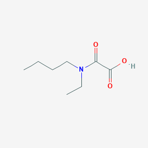 molecular formula C8H15NO3 B147096 2-[Butyl(ethyl)amino]-2-oxoacetic acid CAS No. 127985-56-2