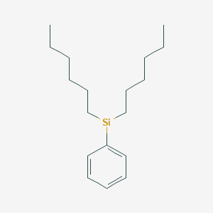 molecular formula C18H31Si B14709684 CID 10923838 