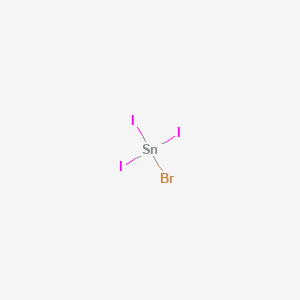 molecular formula BrI3Sn B14709817 Bromo(triiodo)stannane CAS No. 13569-46-5