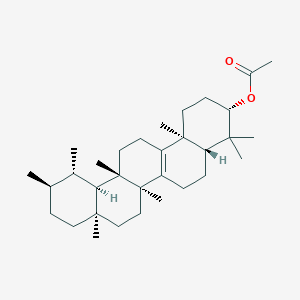 molecular formula C32H52O2 B14709861 Isobauerenyl acetate CAS No. 18541-62-3