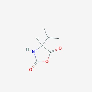 molecular formula C7H11NO3 B147099 4-Isopropyl-4-methyloxazolidine-2,5-dione CAS No. 138142-01-5