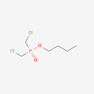 molecular formula C6H13Cl2O2P B14709900 Butyl bis(chloromethyl)phosphinate CAS No. 14590-60-4