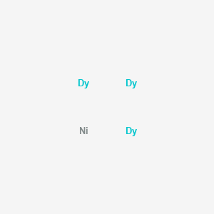 molecular formula Dy3Ni B14709916 Dysprosium--nickel (3/1) CAS No. 12159-44-3
