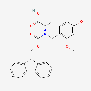 molecular formula C27H27NO6 B1470992 Fmoc-(Dmb)Ala-OH 