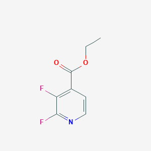 molecular formula C8H7F2NO2 B1470994 Ethyl 2,3-difluoropyridine-4-carboxylate CAS No. 1359828-98-0