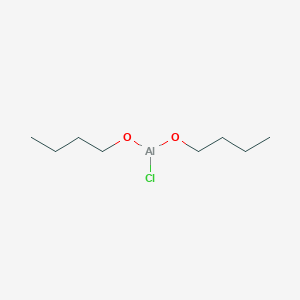 molecular formula C8H18AlClO2 B14710027 Dibutoxy(chloro)alumane CAS No. 24449-02-3