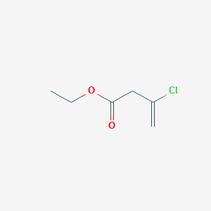 molecular formula C6H9ClO2 B14710222 Ethyl 3-chlorobut-3-enoate CAS No. 21031-49-2