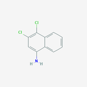 molecular formula C10H7Cl2N B1471024 3,4-Dichloronaphthalen-1-amine CAS No. 25833-32-3
