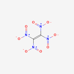 molecular formula C2N4O8 B14710260 Tetranitroethene CAS No. 13223-78-4