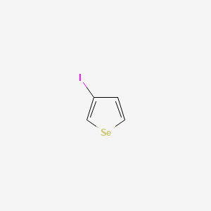 molecular formula C4H3ISe B14710290 Selenophene, 3-iodo- CAS No. 18168-61-1