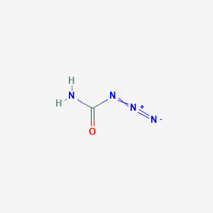 molecular formula CH2N4O B14710379 Carbamoyl azide CAS No. 13125-56-9