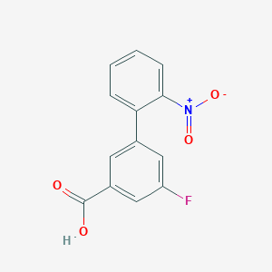 3-Fluoro-5-(2-nitrophenyl)benzoic acid