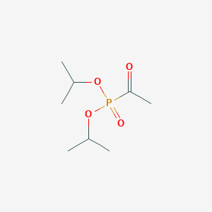 molecular formula C8H17O4P B14710521 Dipropan-2-yl acetylphosphonate CAS No. 20526-22-1