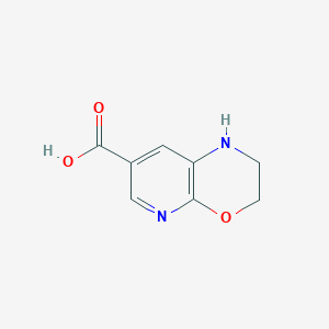 2,3-Dihydro-1H-pyrido[2,3-b][1,4]oxazine-7-carboxylic acid