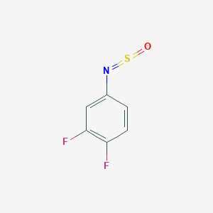1,2-Difluoro-4-(sulfinylamino)benzene