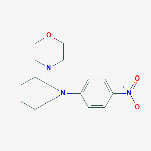 1-Morpholin-4-yl-7-(4-nitrophenyl)-7-azabicyclo[4.1.0]heptane