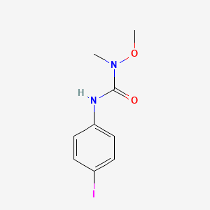 molecular formula C9H11IN2O2 B14710663 N'-(4-Iodophenyl)-N-methoxy-N-methylurea CAS No. 13347-23-4
