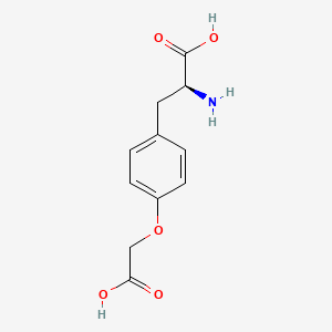 molecular formula C11H13NO5 B14710701 O-(Carboxymethyl)-L-tyrosine CAS No. 24558-63-2