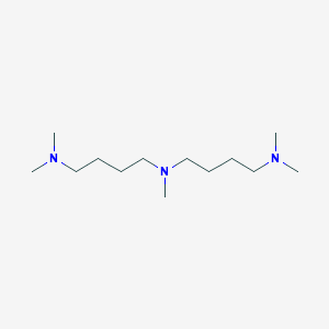 molecular formula C13H31N3 B14710845 N~1~-[4-(Dimethylamino)butyl]-N~1~,N~4~,N~4~-trimethylbutane-1,4-diamine CAS No. 13320-28-0