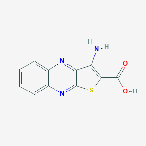 3-Aminothieno[3,2-b]quinoxaline-2-carboxylic acid