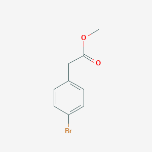 molecular formula C9H9BrO2 B014711 Methyl 4-Bromophenylacetate CAS No. 41841-16-1