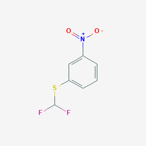 1-Difluoromethylsulfanyl-3-nitro-benzene