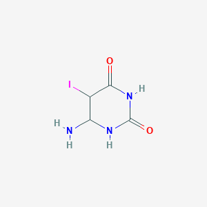 6-amino-5-iododihydropyrimidine-2,4(1H,3H)-dione