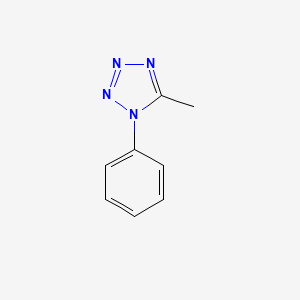 molecular formula C8H8N4 B14711175 1-Phenyl-5-methyltetrazole CAS No. 14213-16-2