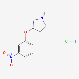 3-(3-Nitrophenoxy)pyrrolidine hydrochloride