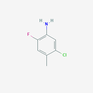 molecular formula C7H7ClFN B1471133 5-Chloro-2-fluoro-4-methylaniline CAS No. 1263275-21-3