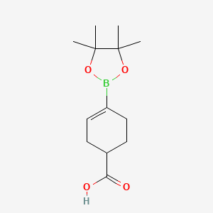 4-(4,4,5,5-Tetramethyl-1,3,2-dioxaborolan-2-yl)cyclohex-3-enecarboxylic acid