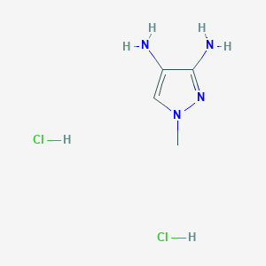1-Methyl-1H-pyrazole-3,4-diamine dihydrochloride
